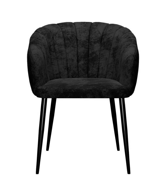 Стул DikLine 441 M18 черный, ножки черные Стул DikLine 441 M18 черный, ножки черные