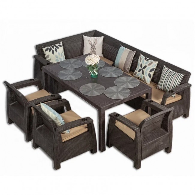 Комплект мебели YALTA L-LARGE MAXI SET Комплект мебели YALTA L-LARGE MAXI SET