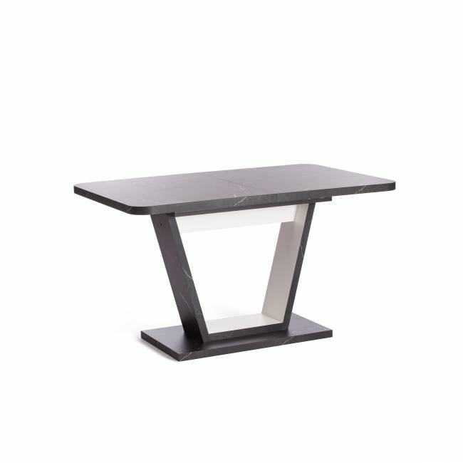 Стол обеденный VOX раздвижной ЛДСП, 132-172x85x75,5 см, Мрамор черный/Белый Мрамор черный/Белый ЛДСП Стол обеденный VOX раздвижной ЛДСП, 132-172x85x75,5 см, Мрамор черный/Белый Мрамор черный/Белый ЛДСП