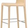 Стул деревянный барный Young беленый дуб 410х515х1015 мм