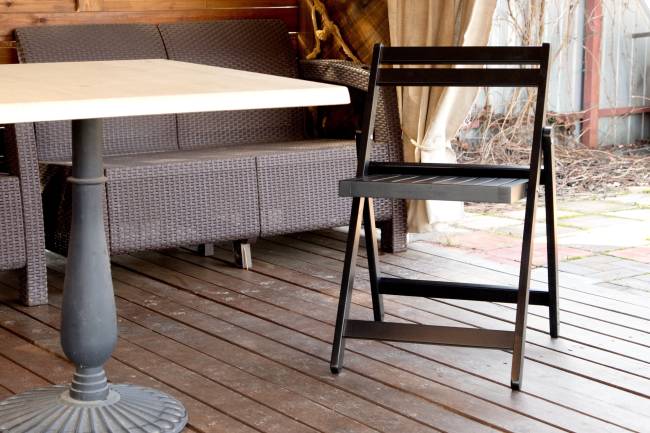 Складной стул Даччи венге