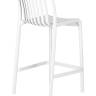 Набор 4 шт Стул полубарный DOBRIN CHLOE, белый