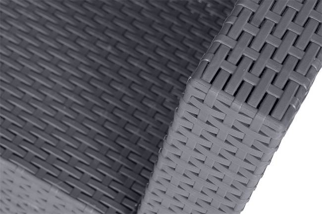 Arizona b:rattan, Диван трехместный, антрацит (3-х местная подушка)