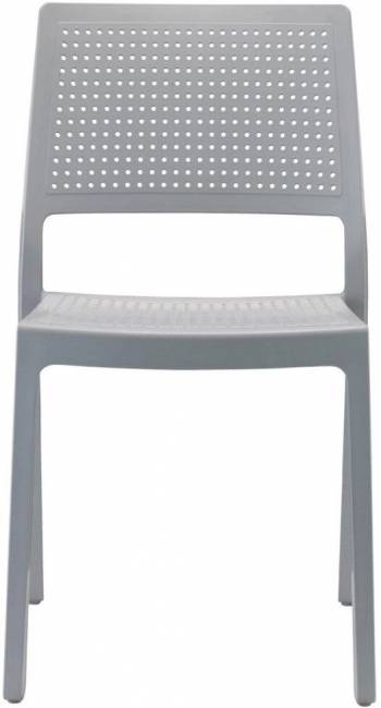 Стул пластиковый Emi светло-серый 485х500х835 мм