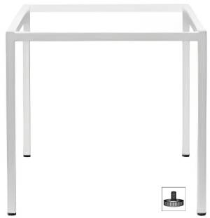 Подстолье металлическое Frame белый 785х785х738 мм