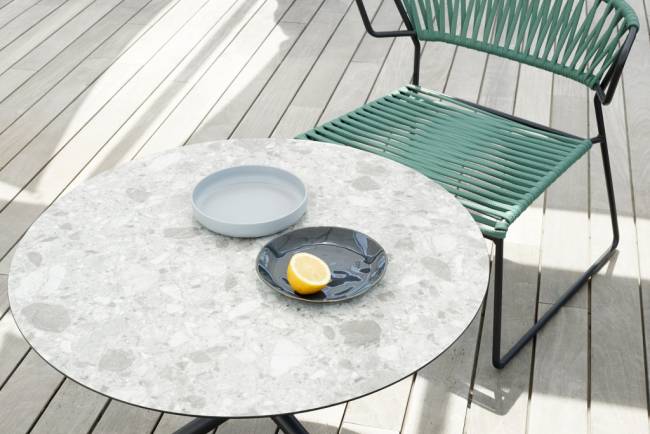 Подстолье металлическое Tripe антрацит Ø610х500 мм