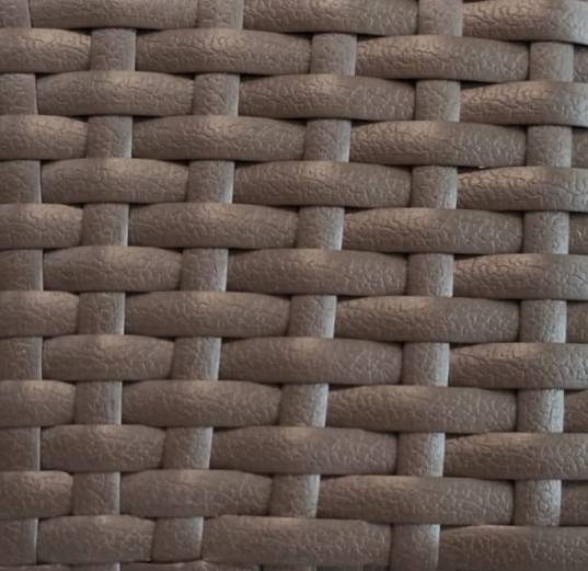 Кресло плетеное Dove коричневый люкс 520х580х900 мм