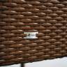 Кресло плетеное Dove коричневый люкс 520х580х900 мм