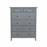 Leset Комод "Мира-6" (Комод 06) Серый Leset Комод "Мира-6" (Комод 06) Серый