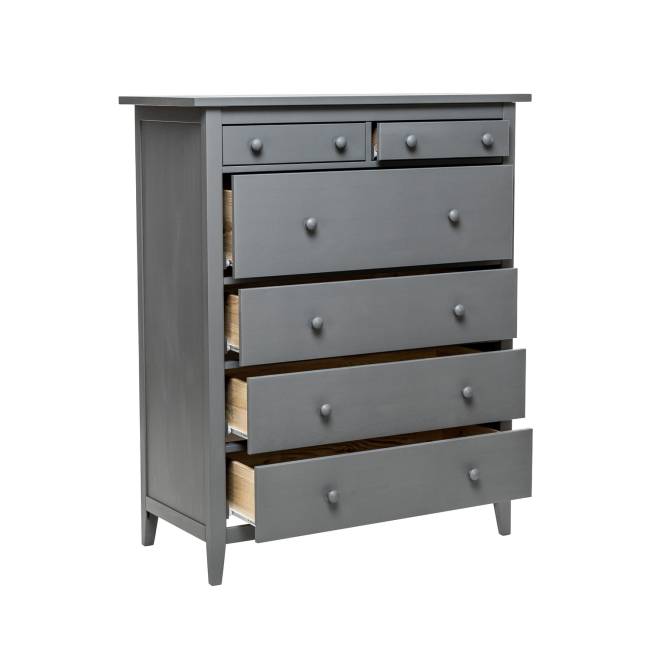 Leset Комод "Мира-6" (Комод 06) Серый Leset Комод "Мира-6" (Комод 06) Серый