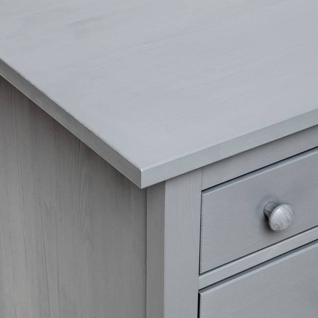 Leset Комод "Мира-6" (Комод 06) Серый Leset Комод "Мира-6" (Комод 06) Серый