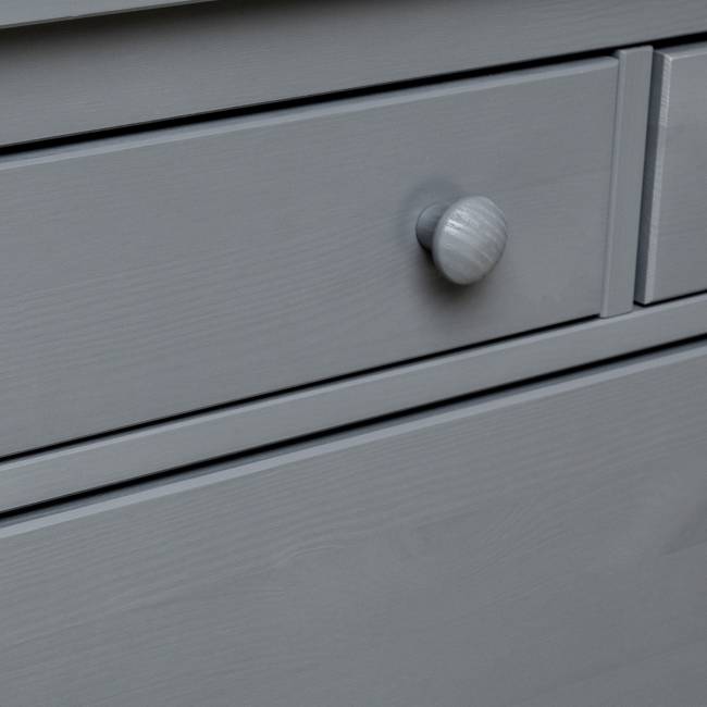 Leset Комод "Мира-6" (Комод 06) Серый Leset Комод "Мира-6" (Комод 06) Серый