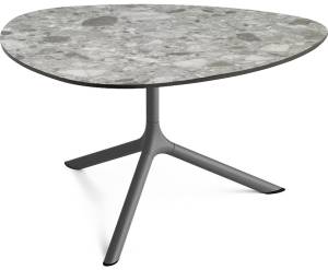 Столик ламинированный кофейный Tripe Maxi антрацит, зернистый 830х830х510 мм