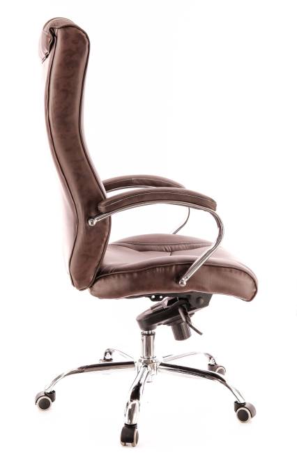 Кресло Everprof King M Экокожа Коричневый