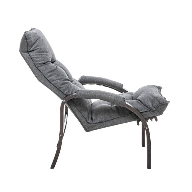 Кресло-трансформер Leset Левада Венге текстура Malmo 95 (темно-серый)