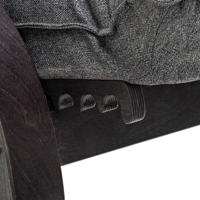 Кресло-трансформер Leset Левада Венге текстура Malmo 95 (темно-серый)