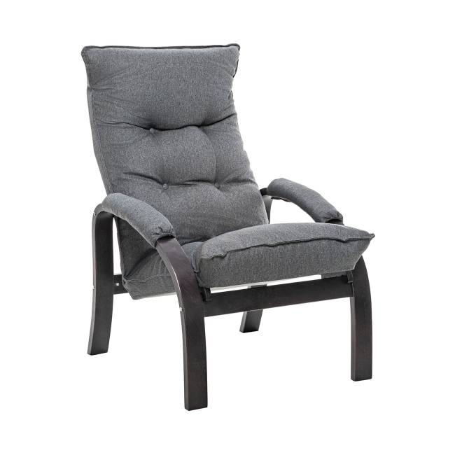 Кресло-трансформер Leset Левада Венге текстура Malmo 95 (темно-серый)