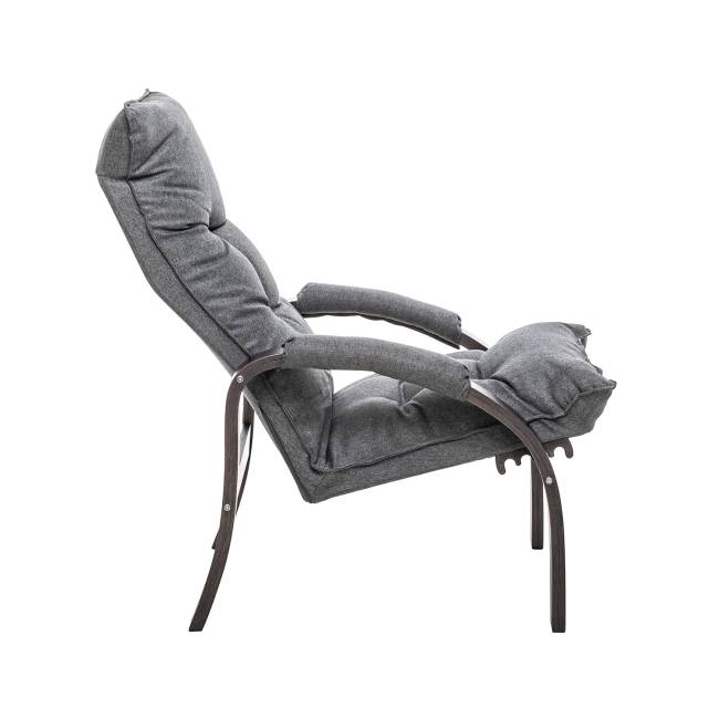 Кресло-трансформер Leset Левада Венге текстура Malmo 95 (темно-серый)