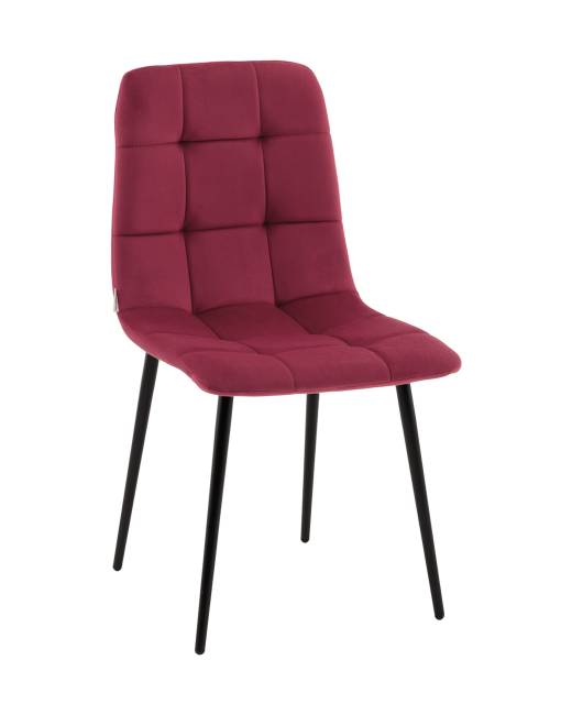 Стул Одди NEW велюр красный