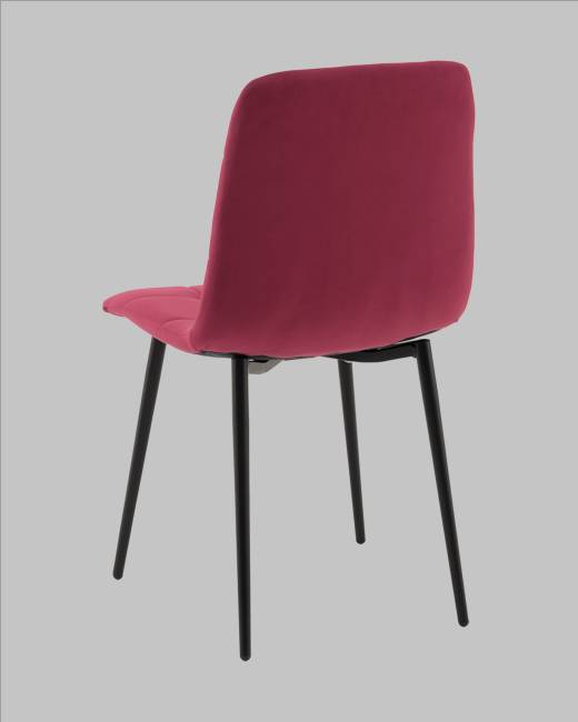 Стул Одди NEW велюр красный