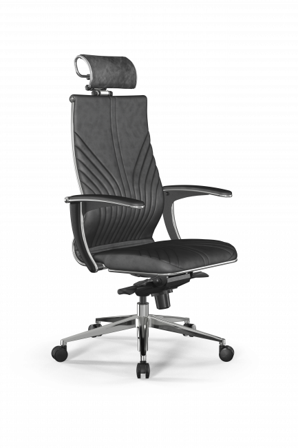 Кресло Samurai L2-13U - GoyaLE /Kc31/Wm31/U0mV-mL/H2cV-3D(M06.B32.G11.W03), темно-серый