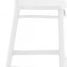 Стул пластиковый барный Marcel Bar 75 белый 450х520х1060 мм Стул пластиковый барный Marcel Bar 75 белый 450х520х1060 мм