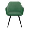 Стул DikLine 277 поворотный NS Pine зеленый, ножки черные Стул DikLine 277 поворотный NS Pine зеленый, ножки черные