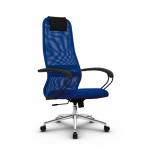 Кресло SU-B-8/подл.130/осн.009, синий/синий