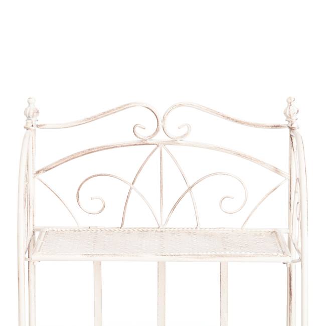 Этажерка Secret de Maison Elisa/Элиза (PL08-10337) стальной сплав, античный белый, 41,50х20х108см (Комплект из 2 шт.) античный белый стальной сплав Этажерка Secret de Maison Elisa/Элиза (PL08-10337) стальной сплав, античный белый, 41,50х20х108см (Комплект из 2 шт.) античный белый стальной сплав