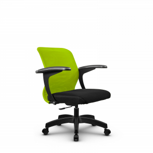 Кресло SU-M-4/подл.160/осн.005, зеленый/черный