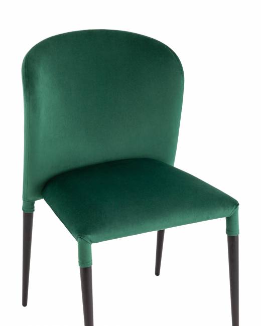 Стул Лори велюр зелёный