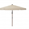 Зонт от солнца Kvatro, коричневый под дерево/бежевый