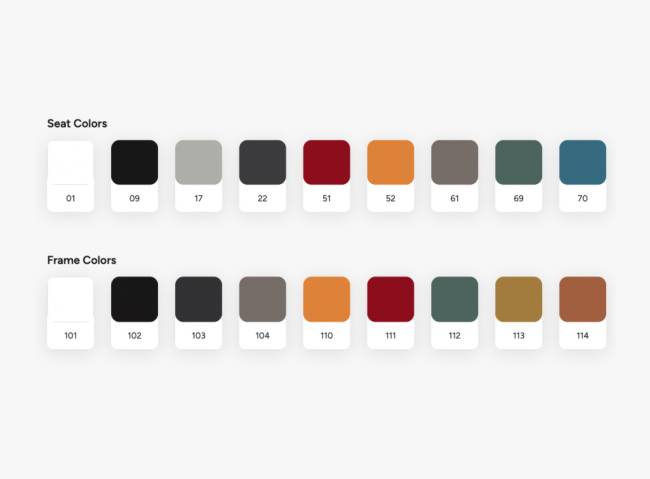 Кресло пластиковое Globe-K ML черный 590х580х780 мм