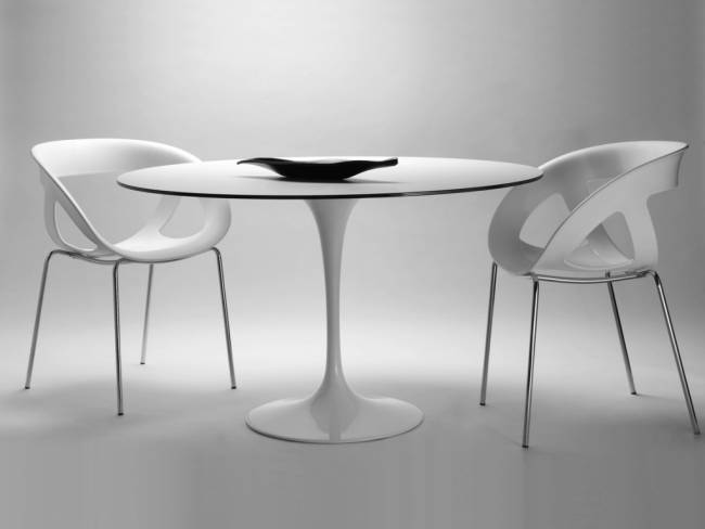 Стол ламинированный Saturno Ø800х720 мм