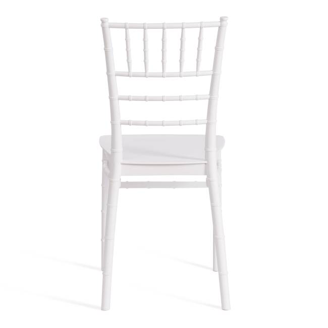 Стул CHAVARI (mod. 101) / 1 шт. в упаковке пластик, 40.5 х 49 х 88.5 см, White (Белый) 01 белый пластик