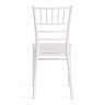 Стул CHAVARI (mod. 101) / 1 шт. в упаковке пластик, 40.5 х 49 х 88.5 см, White (Белый) 01 белый пластик