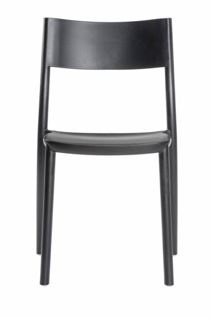 Стул пластиковый To-Me черный 490х470х800 мм