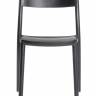 Стул пластиковый To-Me черный 490х470х800 мм