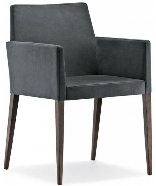 Кресло деревянное мягкое Dress 540х520х820 мм