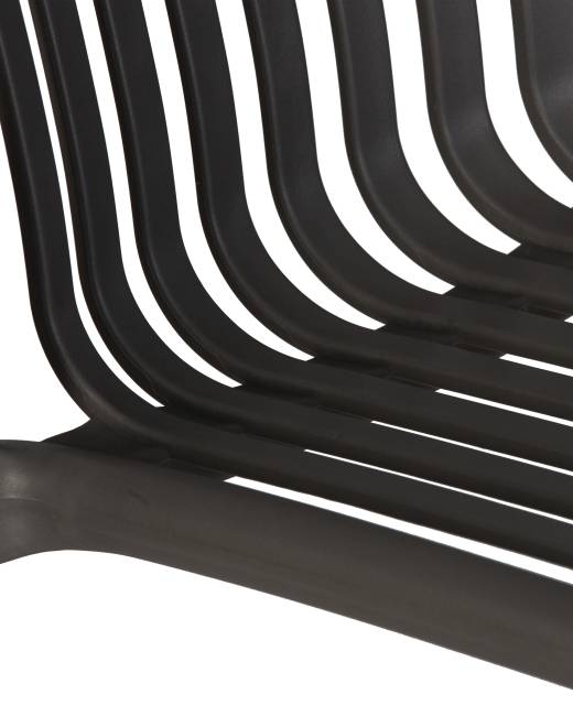 Набор 4 шт Стул полубарный DOBRIN CHLOE, темно-серый