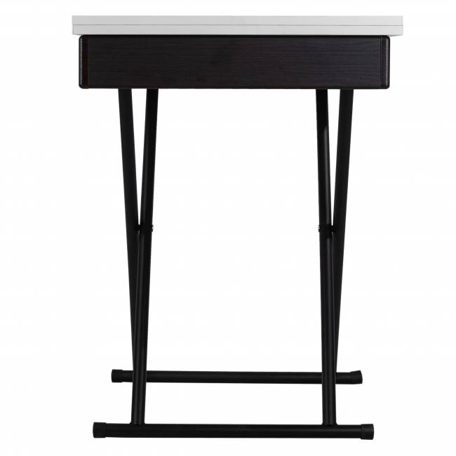 Стол-трансформер Лерон белый/черный Стол-трансформер Лерон белый/черный