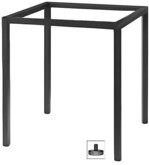 Подстолье металлическое Frame антрацит 685х685х738 мм