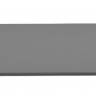 Столешница прямоугольная со скругленными углами Compact Laminate для подстолья Tripe Double антрацит 1400х700х12 мм