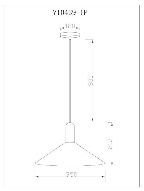 Светильник подвесной Moderli V11550-1P Forli