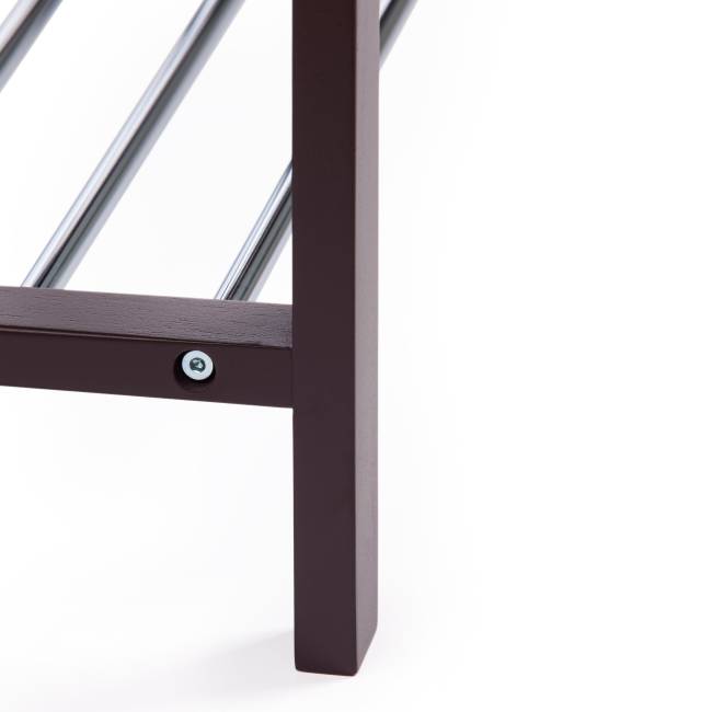 Обувница SR-0628  дерево/металл/экокожа, 81х31х49см, бежевый бежевый дерево/металл/экокожа