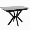 Стол DikLine DI100 Мрамор Кандела cветло-серый/опоры черные (2уп.)