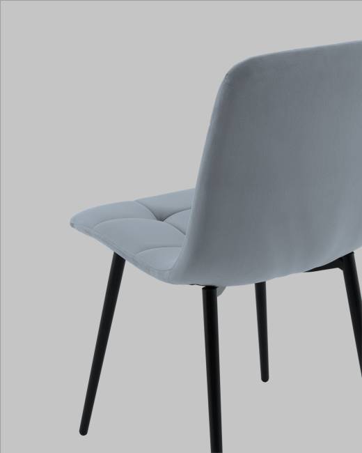 Стул Одди NEW велюр серый