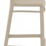 Стул пластиковый барный Marcel Bar 75 бежевый 450х520х1060 мм