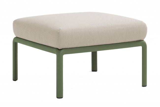 Пуф пластиковый с подушкой Komodo Pouf агава, панама 700х700х490 мм Пуф пластиковый с подушкой Komodo Pouf агава, панама 700х700х490 мм