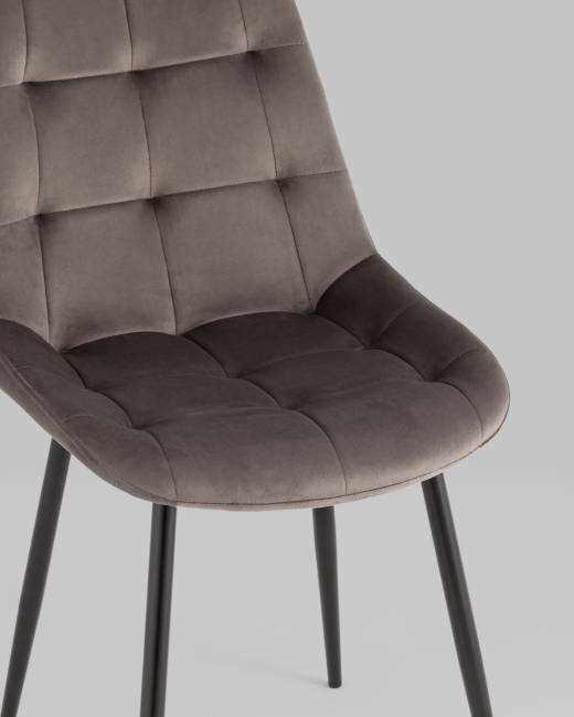 Стул Флекс New велюр антрацитовый 4шт.